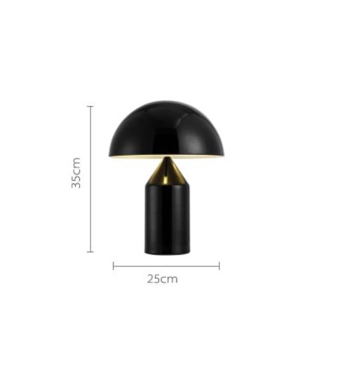 Black mushroomlamp